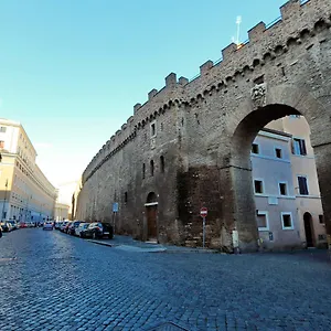 Characteristic Just Beside The Vatican , Rome Italy